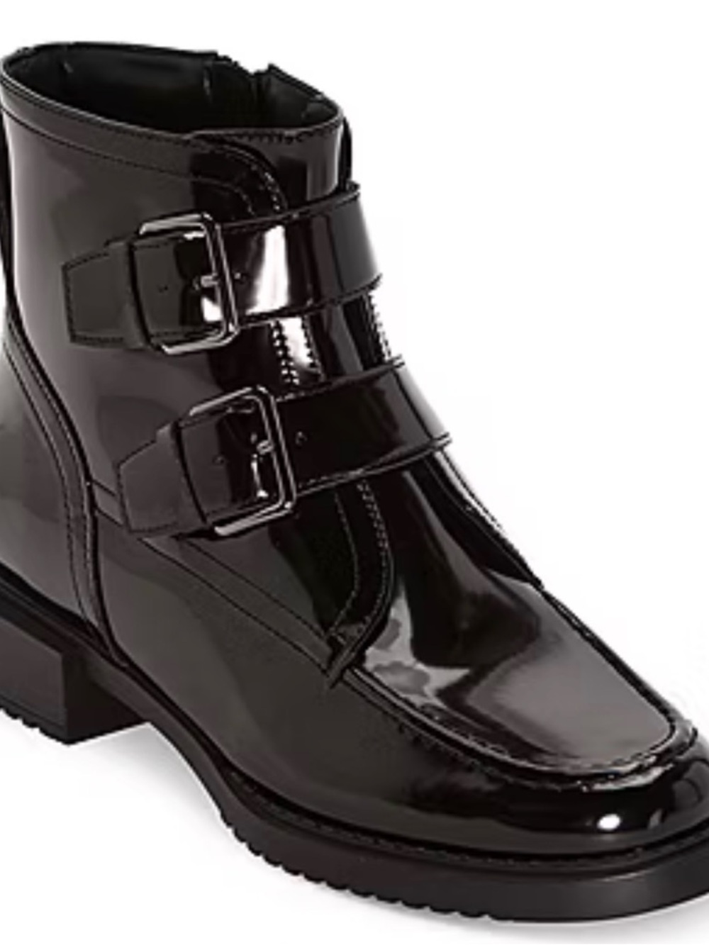 Worthington Womens Main Flat Heel Motorcycle Boots